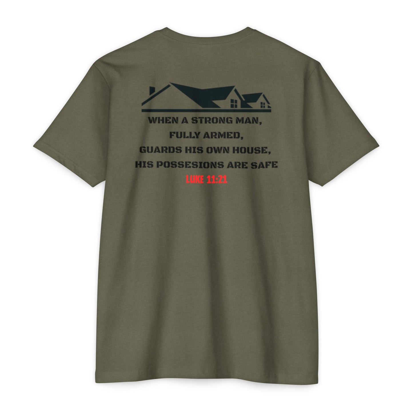 Castle Doctrine Graphic Unisex T-Shirt -2A LUKE 11:21