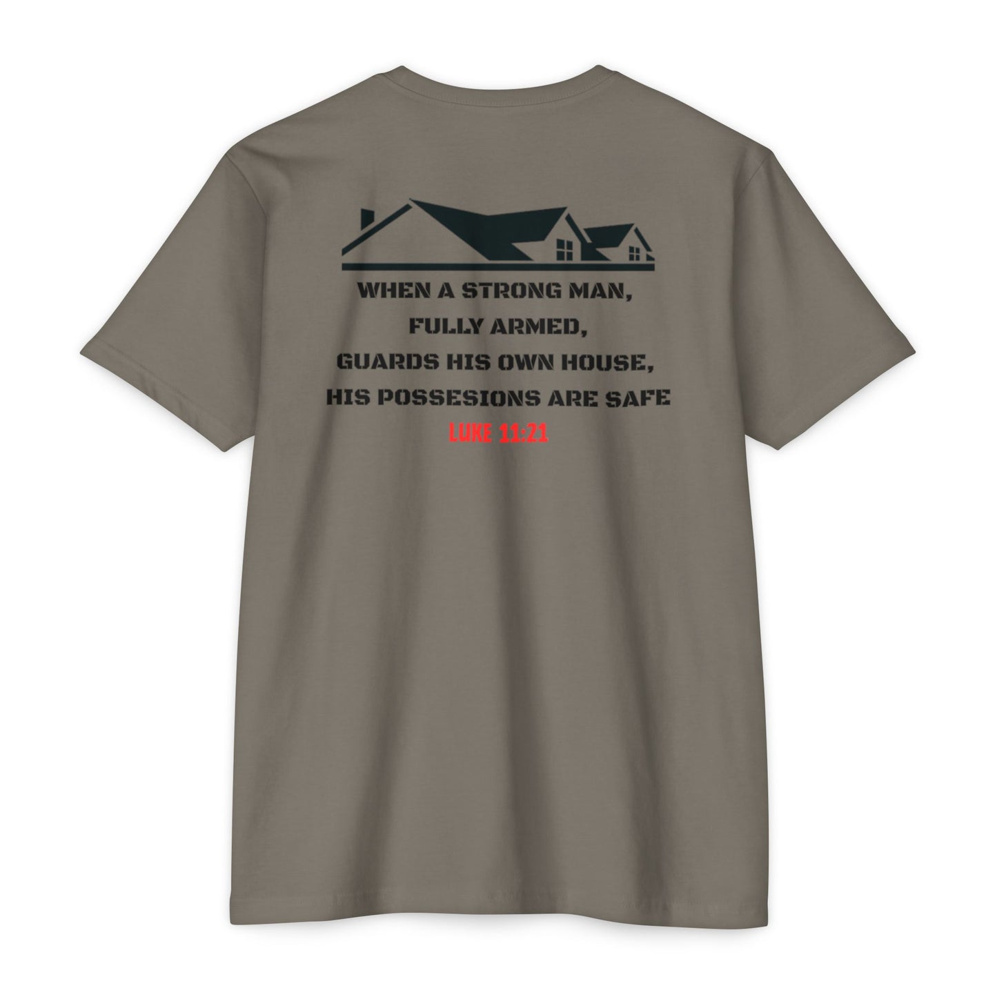 Castle Doctrine Graphic Unisex T-Shirt -2A LUKE 11:21