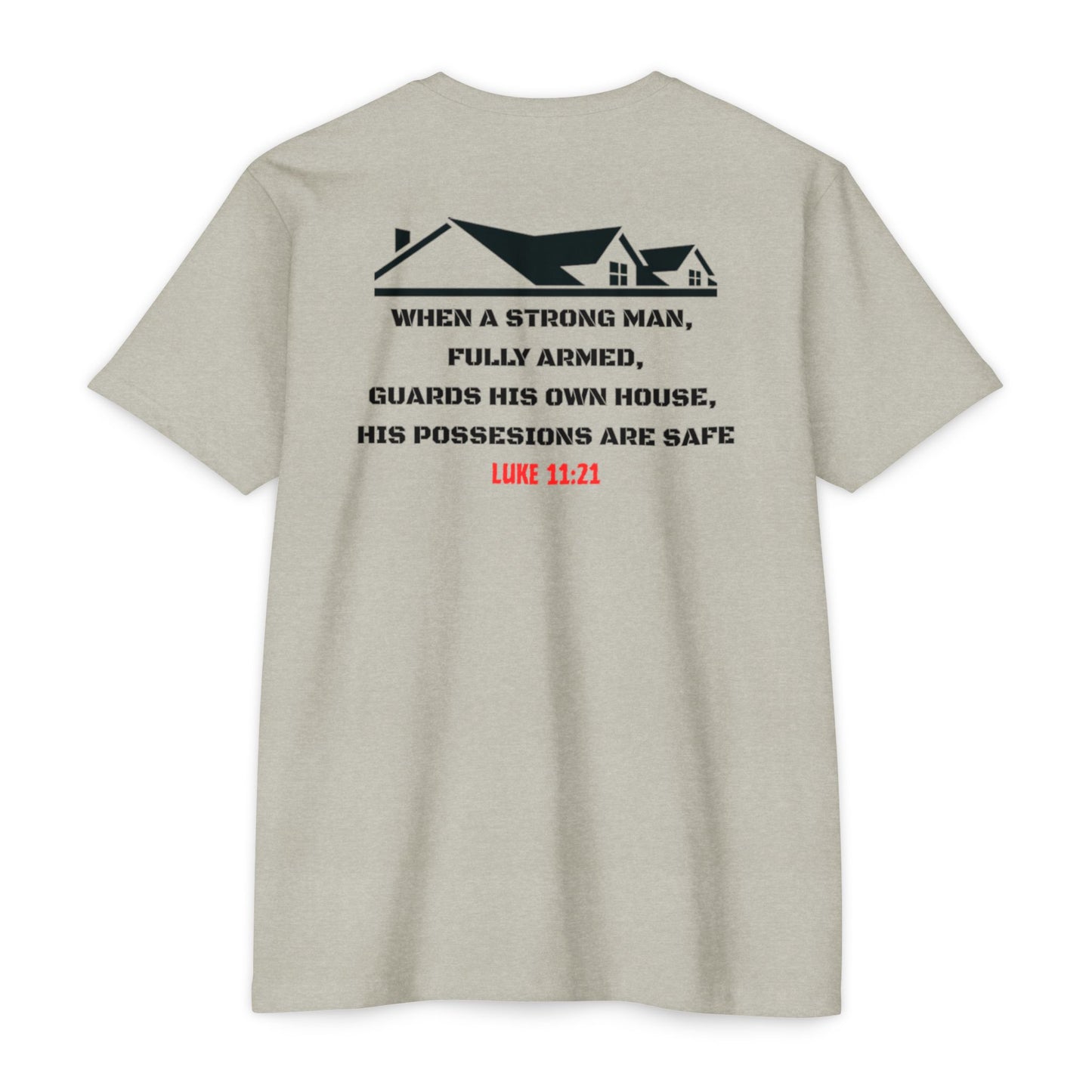 Castle Doctrine Graphic Unisex T-Shirt -2A LUKE 11:21