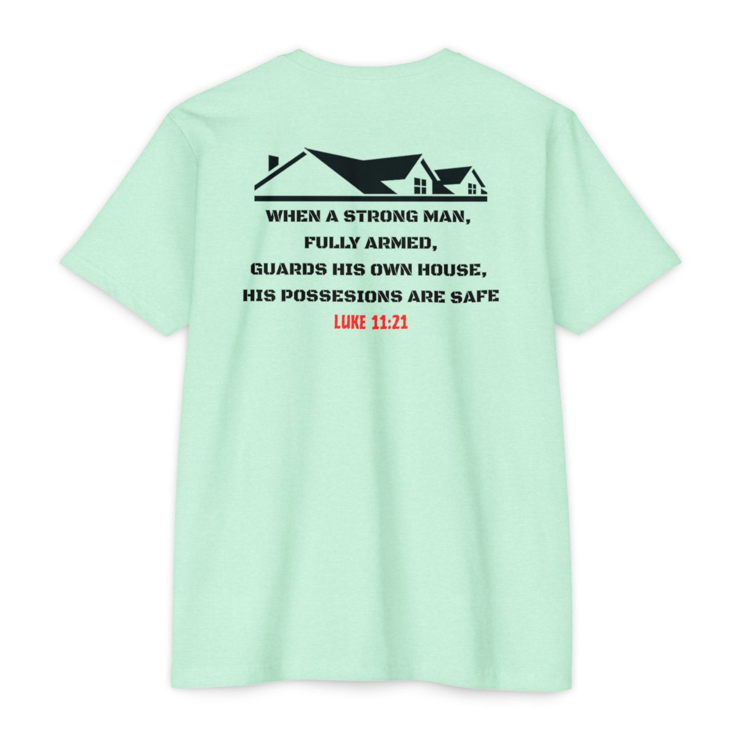 Castle Doctrine Graphic Unisex T-Shirt -2A LUKE 11:21