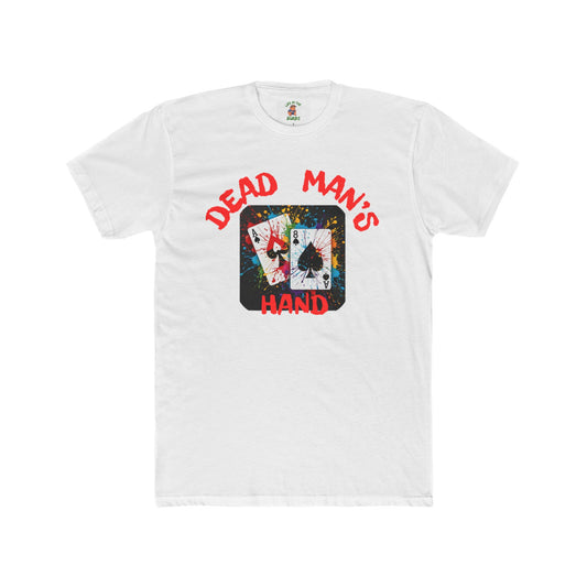 Dead Man's Hand Graphic Unisex Cotton Crew Tee
